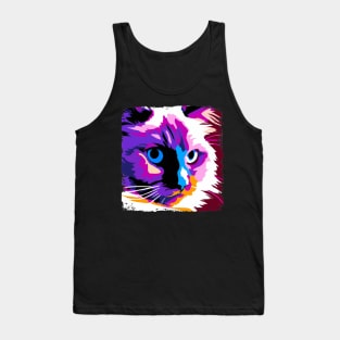 Ragdoll Pop Art - Cat Lover Gift Tank Top